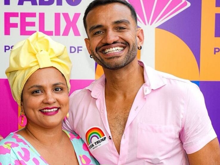 Keka e Fábio juntos